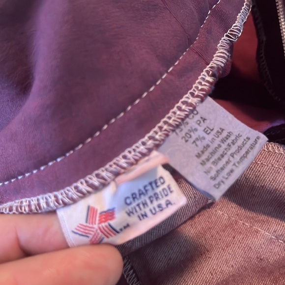 THE TAILORED SPORTMAN English Riding Pant Size 24 Equestrian Flat Front Leather - Picture 10 of 16